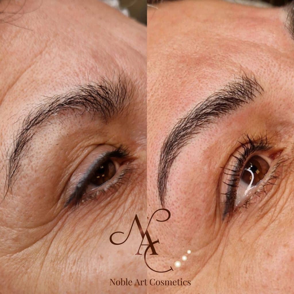 Augenbrauen Microblading